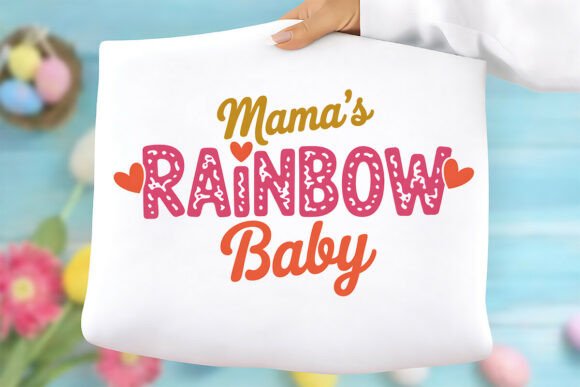 Mama’s Rainbow Baby PNG